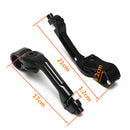2 Piece Replacement Universal Motorbike Highway Bar Foot Peg Mount with 1.25inch Clamps