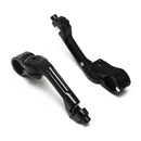2 Piece Replacement Universal Motorbike Highway Bar Foot Peg Mount with 1.25inch Clamps