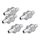 5 Pieces Replacement 10mm 3/8'' Non Return Fuel Line Oil Petrol Water One Way Check Valve