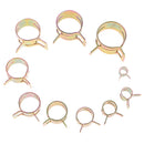 100 Pieces Fuel Line Hose Water Pipe Air Tube Clamps Fastener Spring Clips