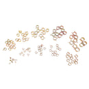 100 Pieces Fuel Line Hose Water Pipe Air Tube Clamps Fastener Spring Clips