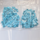 100 Pairs Car HVAC Valve Stem Cap High & Low Side for R134a Valve Core