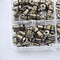110 Piece High Pressure A/C Valve Core Schrader Valves Air Conditioning Tool