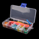100 Pieces Car Truck 3A-30A Mini Blade Fuse Clip & Add-a-circuit TAP Adapter