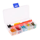 100 Pieces Car Truck 3A-30A Mini Blade Fuse Clip & Add-a-circuit TAP Adapter
