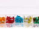 100 Pieces Car Truck 3A-30A Mini Blade Fuse Clip & Add-a-circuit TAP Adapter