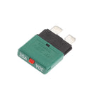 Universal Car Truck Mini Blade Style Fuses 28V 30A Manual Circuit Breakers