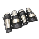 4Pieces Steel Motorcycle Racing Motocross Knee Protector Elbow Shin Pads Guards Support