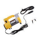 Portable 12V Air Compressor Car Tyre Inflator Pump Inflatable Pump with LED Light for Outdoor Emergency