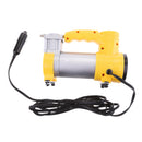 Portable 12V Air Compressor Car Tyre Inflator Pump Inflatable Pump with LED Light for Outdoor Emergency