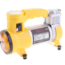 Portable 12V Air Compressor Car Tyre Inflator Pump Inflatable Pump with LED Light for Outdoor Emergency