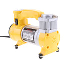 Portable 12V Air Compressor Car Tyre Inflator Pump Inflatable Pump with LED Light for Outdoor Emergency