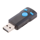 USB Bluetooth Stereo Audio Music Wireless Receiver Adaptor For Car Vehicle Home Speaker