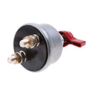 Zinc Alloy Master Battery Disconnect On Off Kill Switch 2-Post SPST for Race Car Vehicle