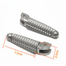 Pair Front Footrests Foot Pegs for Ducati 848 1098 1198 2008-2013 Motorcycle