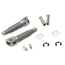 1 Pair of Front & Rear Footpegs Pedals for Suzuki ZX-R9 1998-2003 Z750 Z750S 2007-2010 ER6N ER6F NINJA 650R 2009-2013