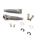 1 Pair of Front & Rear Footpegs Pedals for Suzuki ZX-R9 1998-2003 Z750 Z750S 2007-2010 ER6N ER6F NINJA 650R 2009-2013