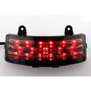 Smoke Lens Tri-Bar Fender LED Tail Light For Harley Street Glide Harley Street Glide 2006-2009 FLHX 2006 EFI FLHXI
