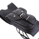 PU Leather 4.5 Gallons Tank Chap Cover Panel Bag Strap Mount For Harley Sportster XL 883
