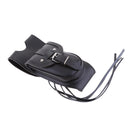 PU Leather 4.5 Gallons Tank Chap Cover Panel Bag Strap Mount For Harley Sportster XL 883