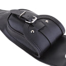 PU Leather 4.5 Gallons Tank Chap Cover Panel Bag Strap Mount For Harley Sportster XL 883