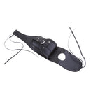 PU Leather 4.5 Gallons Tank Chap Cover Panel Bag Strap Mount For Harley Sportster XL 883