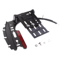 Adjustable License Plate Bracket & LED Light for Harley Sportster 883 Dyna