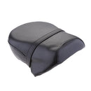 Black Rear Passenger Seat Pillion For Harley Sportster XL 883 1200 2007-2013