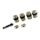Universal Hidden Bolt-in Copper Valve Stem for Automobile Car Vehicle Repairing DIY