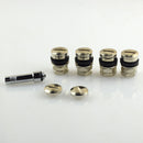 Universal Hidden Bolt-in Copper Valve Stem for Automobile Car Vehicle Repairing DIY