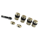 Universal Hidden Bolt-in Copper Valve Stem for Automobile Car Vehicle Repairing DIY