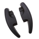 Pair Black Carbon Steering Wheel Paddle Shift Extension for VW Golf GTI R36