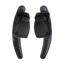 Pair Black Carbon Steering Wheel Paddle Shift Extension for VW Golf GTI R36
