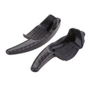 Pair Black Carbon Steering Wheel Paddle Shift Extension for VW Golf GTI R36