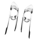 Pair Front Bumper Lower Fog Light Trim Cover Grills for VW Jetta 2012 Later