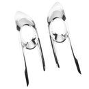Pair Front Bumper Lower Fog Light Trim Cover Grills for VW Jetta 2012 Later