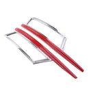 Pair Chrome Fog Light Trim Cover Garnish For Volkswagen Golf 7 MK7 2013~2015