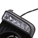 Pair Blue LED Daytime Running Light DRL Foglamp for Honda Fit 2014-2016
