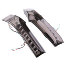 2 Pieces Car Rear LED Tail Brake Super Bright Lights for Honda Jazz FIT-NEW 2014