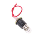 Waterproof DC12V 52mm Car Voltmeter Pointer Gauge Meter & Yellow Bulb & Bracket