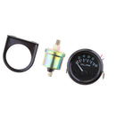 Replacement 52mm Car Oil Pressure Gauge with Sensor &Mount Bracket 0~100PSI