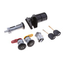 1 Set Ignition/Doors/Trunk Lock Key Cylinder Set With Keys for Ford Festiva