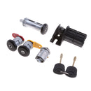 1 Set Ignition/Doors/Trunk Lock Key Cylinder Set With Keys for Ford Festiva