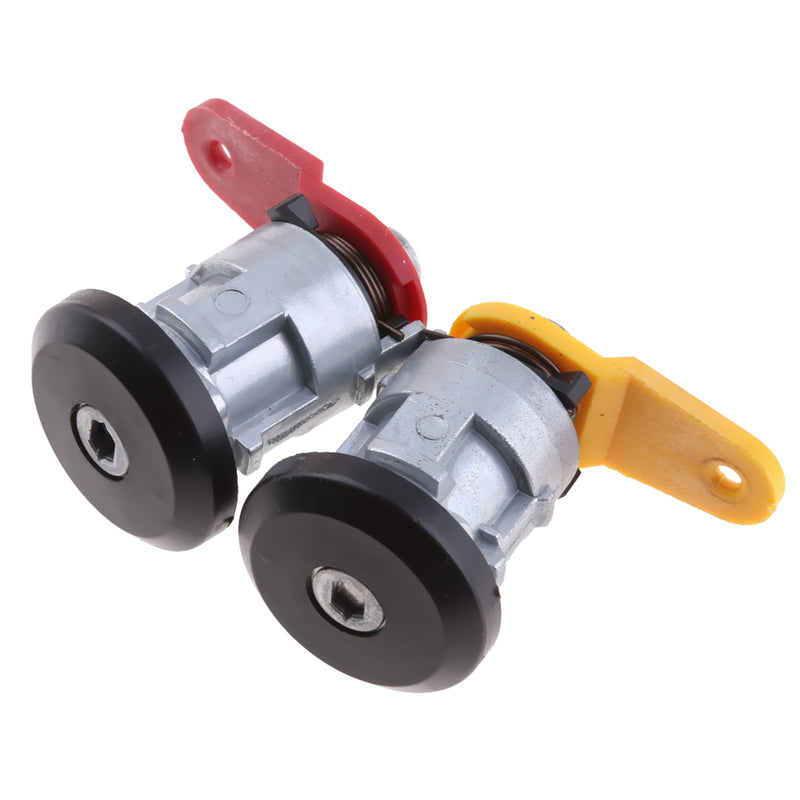 1 Set Ignition/Doors/Trunk Lock Key Cylinder Set With Keys for Ford Festiva