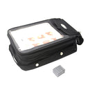 Black Motorbike Oxford Tank Bag Motorcycle Touring Luggage Magnetic Tank Bag