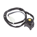 ATV Motorcycle Dual Sport Dirt Bike Start Horn Kill Switch Yellow Button