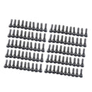 100 Pieces TR413 Snap-In Tire Valve Stems Rubber Copper Car Tire Valve Caps