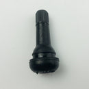 100 Pieces TR413 Snap-In Tire Valve Stems Rubber Copper Car Tire Valve Caps
