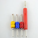 4 Pieces Dual Head Car Truck Tire Valve Stem Core Remover Repair Wrench Tools