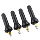 4 Pieces 60mm Car TPMS Snap In Tire Valve Stems For Buick Lacrosse Enclave Encore Black